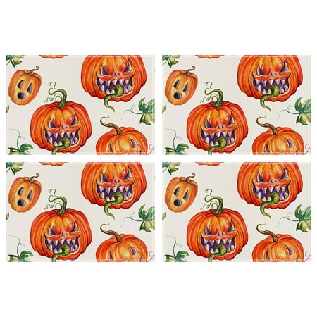 Clearance Deals!Crcmjuhgsa Placemat Halloween Placemats Set Of 4 12x18 Inch Funny Table Mat Non Slip And Washable Linen Place Mat For Home Party Decoration
Clearance Deals!Crcmjuhgsa Placemat Halloween Placemats Set Of 4 12x18 Inch Funny Table Mat Non Slip And Washable Linen Place Mat For Home Party Decoration