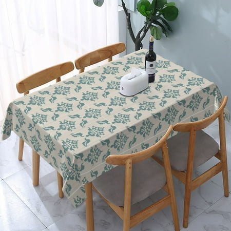 Tablecloth Classical Seamless Pattern Table Cloth For Rectangle Tables Waterproof Resistant Picnic Table Covers For Kitchen Dining/Party(54x72in)
Tablecloth Classical Seamless Pattern Table Cloth For Rectangle Tables Waterproof Resistant Picnic Table Covers For Kitchen Dining/Party(54x72in)