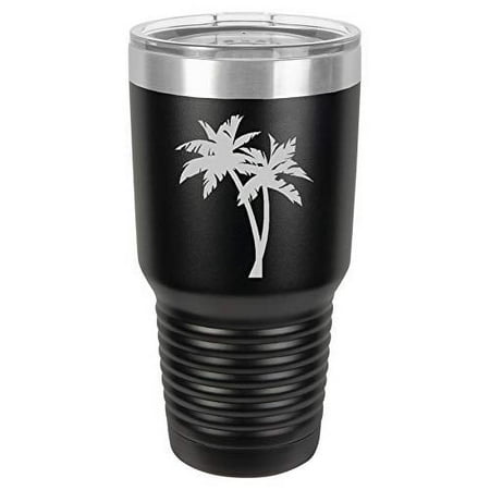 Tumbler Stainless Steel Vacuum Insulated Travel Mug Palm Trees (Black 30 oz)
Tumbler Stainless Steel Vacuum Insulated Travel Mug Palm Trees (Black 30 oz)