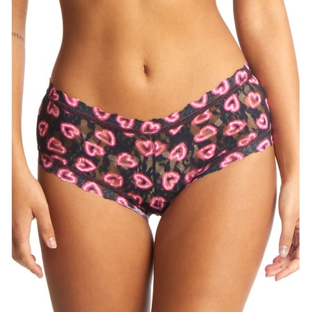Hanky Panky Signature Lace Printed Boyshort (PR4812P) XS Text Me