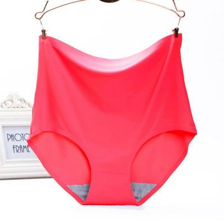 TXRLCON Women Ultra-Thin Plus Size Underwear Ice Silks Seamless High-Waisted Abdomen And Hips Briefs New Red 2XL
TXRLCON Women Ultra-Thin Plus Size Underwear Ice Silks Seamless High-Waisted Abdomen And Hips Briefs New Red 2XL