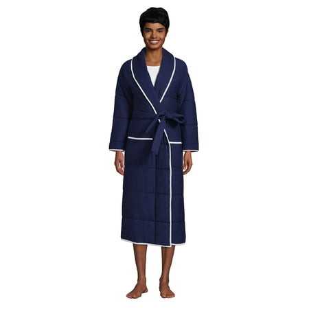 Lands End Women s Quilted Robe