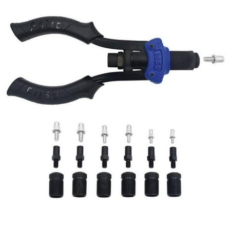 Astro Pneumatic Tool AO1455 Metric & SAE Hand Rivet Stud Setter Kit