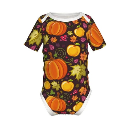 Coaee Autumn Harvest Pumpkin Joy for Soft Baby Short-Sleeve Bodysuit Baby Climbing Clothes Baby Girls Boys Bodysuit Romper-9M
Coaee Autumn Harvest Pumpkin Joy for Soft Baby Short-Sleeve Bodysuit Baby Climbing Clothes Baby Girls Boys Bodysuit Romper-9M