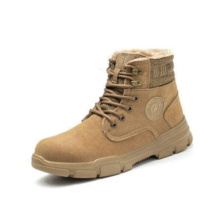 SIMANLAN Men Work Boots Slip Resistant Safety Shoes Heavy Duty Protection Boot Outdoor Anti-smash Booties Workplace Steel Toe Shoe Khaki With Lined 7
SIMANLAN Men Work Boots Slip Resistant Safety Shoes Heavy Duty Protection Boot Outdoor Anti-smash Booties Workplace Steel Toe Shoe Khaki With Lined 7
