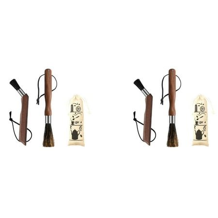 4Pcs Coffee Grinder Cleaning Brush with Natural Bristles Lanyard Coffee Machine Brush Cleaner Tool for Barista Kitchen
4Pcs Coffee Grinder Cleaning Brush with Natural Bristles Lanyard Coffee Machine Brush Cleaner Tool for Barista Kitchen