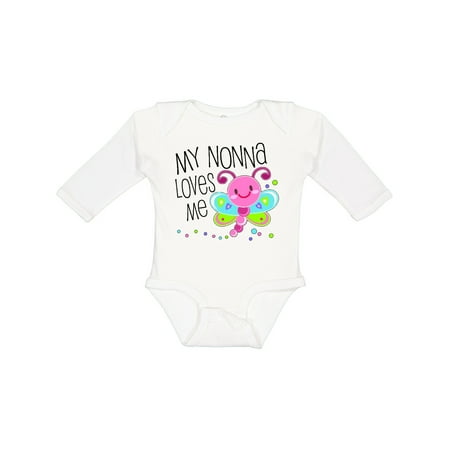 Inktastic My Nonna Loves Me- Cute Dragonfly Gift Baby Boy or Baby Girl Long Sleeve Bodysuit
Inktastic My Nonna Loves Me- Cute Dragonfly Gift Baby Boy or Baby Girl Long Sleeve Bodysuit