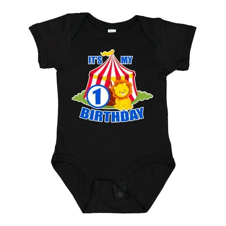 Inktastic Its My Birthday Circus Tent with Lion 1 Year Old Gift Baby Boy or Baby Girl Bodysuit
Inktastic Its My Birthday Circus Tent with Lion 1 Year Old Gift Baby Boy or Baby Girl Bodysuit