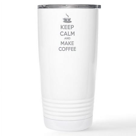 CafePress - Keep Calm And Make Coffee Stainless Steel Travel M - Insulated Stainless Steel Travel Tumbler 20 oz.
CafePress - Keep Calm And Make Coffee Stainless Steel Travel M - Insulated Stainless Steel Travel Tumbler 20 oz.