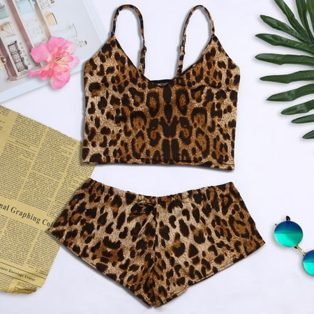 KUNPENG Women Plus Size Sexy Lingerie Bow Leopa Underwear Sleepwear Set Valentine s Nightgown Pajamas Brown / L
KUNPENG Women Plus Size Sexy Lingerie Bow Leopa Underwear Sleepwear Set Valentine s Nightgown Pajamas Brown / L