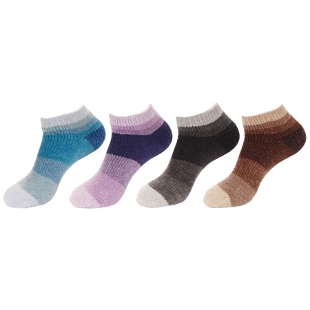 BambooMN 4 Pairs Women s Chenille Fuzzy Color Block Ankle Home Socks Assortment D Sizes 4-9
BambooMN 4 Pairs Women s Chenille Fuzzy Color Block Ankle Home Socks Assortment D Sizes 4-9