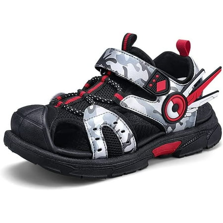 KAQ Boys Girls Closed-Toe Athletic Sandals Little Kid Outdoor Summer Water Sports Sandals for Walking Hiking
KAQ Boys Girls Closed-Toe Athletic Sandals Little Kid Outdoor Summer Water Sports Sandals for Walking Hiking