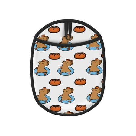 Swim Capybaras Pot Holders for Kitchen - Heat Resistant Oven Mitts Hot Pads with Pocket Non Slip Silicone Pot Holders Cuteness Hanging Loop Potholders for Kitchen Baking
Swim Capybaras Pot Holders for Kitchen - Heat Resistant Oven Mitts Hot Pads with Pocket Non Slip Silicone Pot Holders Cuteness Hanging Loop Potholders for Kitchen Baking
