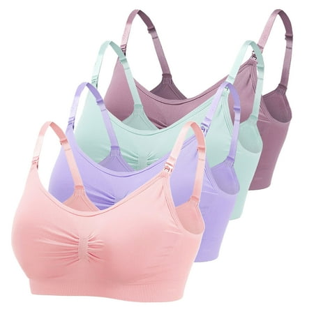 Youmylove Multicolor Nursing Bra 4Pcs Maternity Bra Breastfeeding And Sleeping For Women Lingeries Chemise Nightie
Youmylove Multicolor Nursing Bra 4Pcs Maternity Bra Breastfeeding And Sleeping For Women Lingeries Chemise Nightie