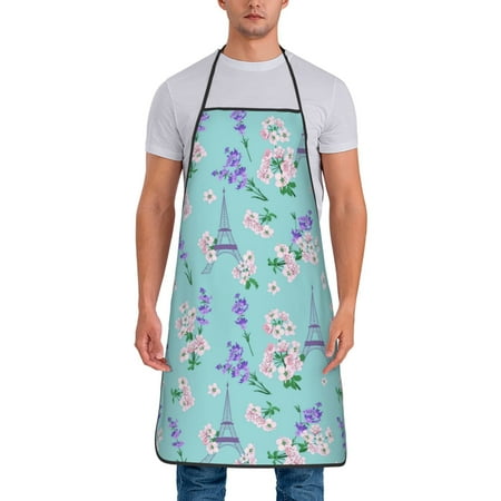 Chef Aprons for Men and Women - purple Tower flower Oil-Resistant Bib Aprons for Cooking Waterproof BBQ Grilling Kitchen Aprons Gifts for Women and Men
Chef Aprons for Men and Women - purple Tower flower Oil-Resistant Bib Aprons for Cooking Waterproof BBQ Grilling Kitchen Aprons Gifts for Women and Men