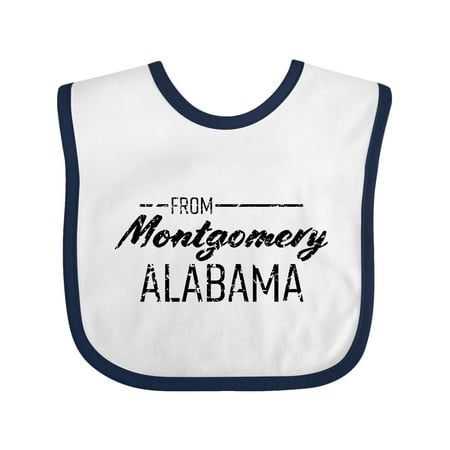 Inktastic From Montgomery Alabama in Distressed White Text Gift Baby Boy or Baby Girl Bib
Inktastic From Montgomery Alabama in Distressed White Text Gift Baby Boy or Baby Girl Bib