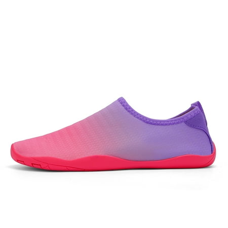 ONTNO Men s Water Shoes Women s Water Shoes Barefoot Stick Skin Quick Dry Beach Shoes Water Socks Beach Sailing Casual Gradient Non-Slip Pink
ONTNO Men s Water Shoes Women s Water Shoes Barefoot Stick Skin Quick Dry Beach Shoes Water Socks Beach Sailing Casual Gradient Non-Slip Pink