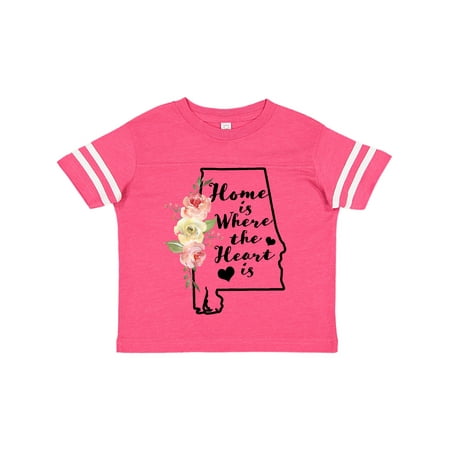 Inktastic Alabama Home is Where the Heart is with Watercolor Floral Gift Toddler Boy or Toddler Girl T-Shirt
Inktastic Alabama Home is Where the Heart is with Watercolor Floral Gift Toddler Boy or Toddler Girl T-Shirt