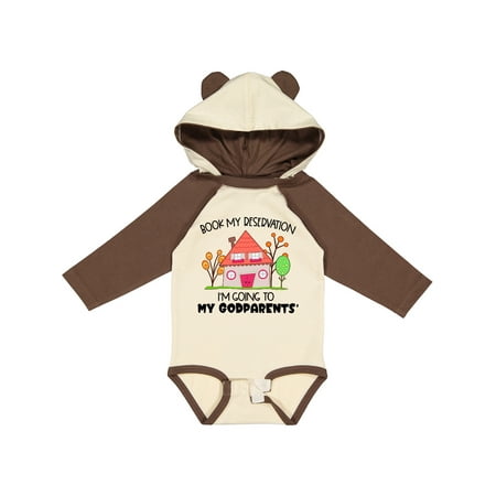 Inktastic Book My Reservation! I m Going to My Godparents - House Gift Baby Boy or Baby Girl Long Sleeve Bodysuit
Inktastic Book My Reservation! I m Going to My Godparents - House Gift Baby Boy or Baby Girl Long Sleeve Bodysuit