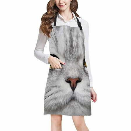 ASHLEIGH Cute Persian Cat Face Close Up Adjustable Bib Apron with Pockets Commercial Restaurant and Home Kitchen Apron for Women Men
ASHLEIGH Cute Persian Cat Face Close Up Adjustable Bib Apron with Pockets Commercial Restaurant and Home Kitchen Apron for Women Men
