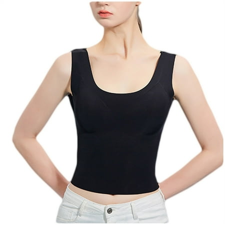 DECILRO Lingerie for Women Woman No Breast-Wiping And Chest-Wrapping Sports Bras Yoga Underwear Black L 
DECILRO Lingerie for Women Woman No Breast-Wiping And Chest-Wrapping Sports Bras Yoga Underwear Black L