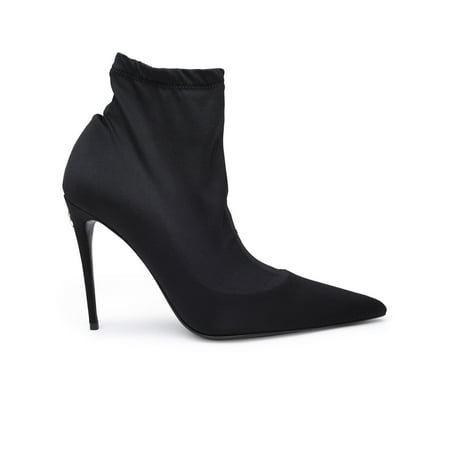 DOLCE & GABBANA Stivaletto In Misto Viscosa
