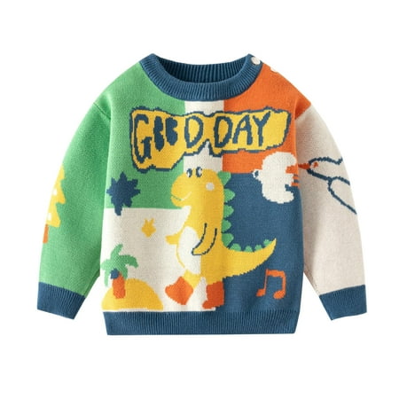 Cartoon Children s Knitted Sweater Shoulder Button Matching Color Boy s Sweater Autumn and Winter Baby Sweater Boys Christmas Outfits Boys Sweat Shirt Dress Sweaters for Toddler Boys Boy Large Hoodie
Cartoon Children s Knitted Sweater Shoulder Button Matching Color Boy s Sweater Autumn and Winter Baby Sweater Boys Christmas Outfits Boys Sweat Shirt Dress Sweaters for Toddler Boys Boy Large Hoodie