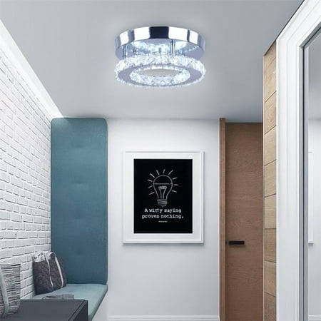 Diisunbihuo Mini LED Ceiling Light Modern Crystal Chandeliers Chrome Finished Small Hallway Pendant Light (Cool White)
Diisunbihuo Mini LED Ceiling Light Modern Crystal Chandeliers Chrome Finished Small Hallway Pendant Light (Cool White)