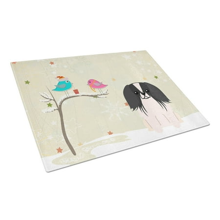 Caroline s Treasures Christmas Presents between Friends Pekingnese Black White Glass Cutting Board Large
Caroline s Treasures Christmas Presents between Friends Pekingnese Black White Glass Cutting Board Large