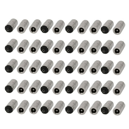 Unique Bargains 50 Pcs 4017J70 4.0mm x 1.7mm DC Power Jack Adapter Female Connector