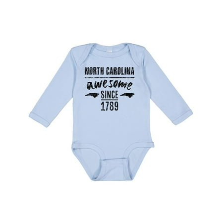 Inktastic North Carolina Awesome Since 1789 Gift Baby Boy or Baby Girl Long Sleeve Bodysuit
Inktastic North Carolina Awesome Since 1789 Gift Baby Boy or Baby Girl Long Sleeve Bodysuit