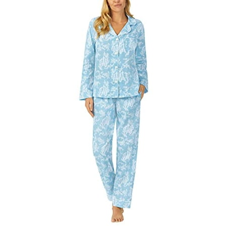 BedHead - Classic Long Sleeve Pajama Set - Belle Eiffel - Medium