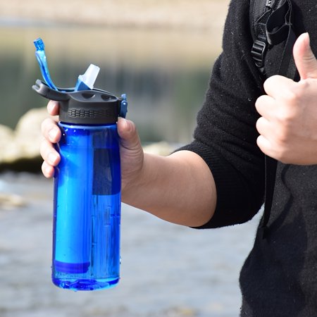 Survival Emergency Bottle Water Kettle With Filter Outdoor Camping Cup Water Purifier Filtration System Bottle
Survival Emergency Bottle Water Kettle With Filter Outdoor Camping Cup Water Purifier Filtration System Bottle