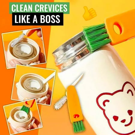 Scrub Swig - Multipurpose Bottle Gap Cleaner Brush