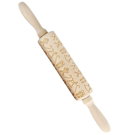 HES Embossed Cookie Rolling Pin Wooden Engraved Rolling Pin for Christmas Exquisite Pattern Moisture-resistant Widely Used Kitchen
HES Embossed Cookie Rolling Pin Wooden Engraved Rolling Pin for Christmas Exquisite Pattern Moisture-resistant Widely Used Kitchen