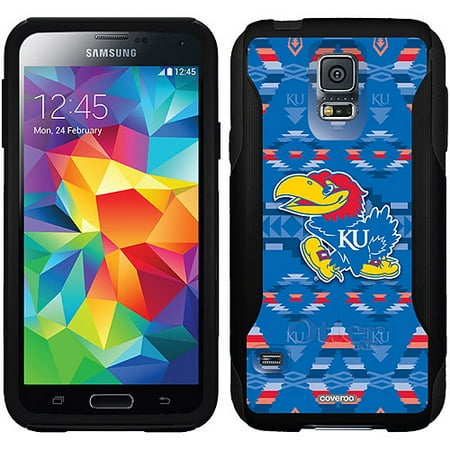 University of Kansas Tribal Design on OtterBox Commuter Series Case for Samsung Galaxy S5