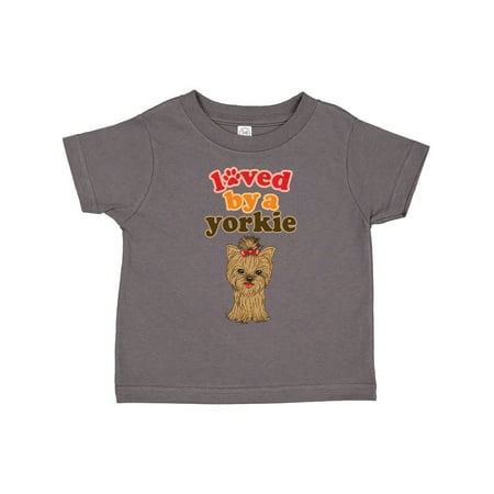 Inktastic Yorkshire Terrier Dog Yorkie Gift Toddler Boy or Toddler Girl T-Shirt