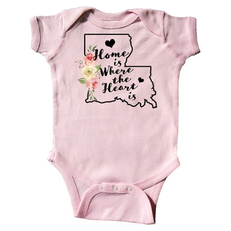 Inktastic Louisiana Home is Where the Heart is with Watercolor Floral Gift Baby Boy or Baby Girl Bodysuit
Inktastic Louisiana Home is Where the Heart is with Watercolor Floral Gift Baby Boy or Baby Girl Bodysuit