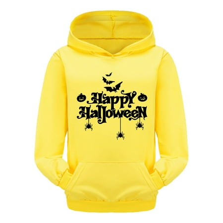 PMVFHDE Halloween Kids Clothes Girls Hooded Zip Sweatshirt Child Toddler Boys Girls Long Sleeve Letter Prints Warm Hoodie Pullover Tops Kids Sweat Yellow 10-11 Years
PMVFHDE Halloween Kids Clothes Girls Hooded Zip Sweatshirt Child Toddler Boys Girls Long Sleeve Letter Prints Warm Hoodie Pullover Tops Kids Sweat Yellow 10-11 Years