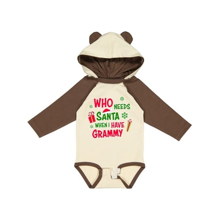 Inktastic Who Needs Santa when I Have Grammy Boys or Girls Long Sleeve Baby Bodysuit
Inktastic Who Needs Santa when I Have Grammy Boys or Girls Long Sleeve Baby Bodysuit