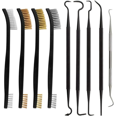 Stainless Steel Brush 9 Pieces Small Brass Brush Mini Wire Brush Nylon Brush Hand Wire Brush Brass Brush for Cleaning Brushing Scrubbing Rust Dust Remover (17cm)
Stainless Steel Brush 9 Pieces Small Brass Brush Mini Wire Brush Nylon Brush Hand Wire Brush Brass Brush for Cleaning Brushing Scrubbing Rust Dust Remover (17cm)