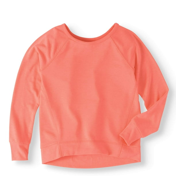 Girls' French Terry Pullover Sweatshirt