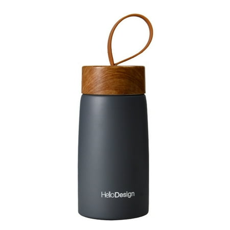 280ML Insulated Water Bottle 304 Stainless Steel Portable Coffee Mug for Travel Home Office School Gray 280ML
280ML Insulated Water Bottle 304 Stainless Steel Portable Coffee Mug for Travel Home Office School Gray 280ML