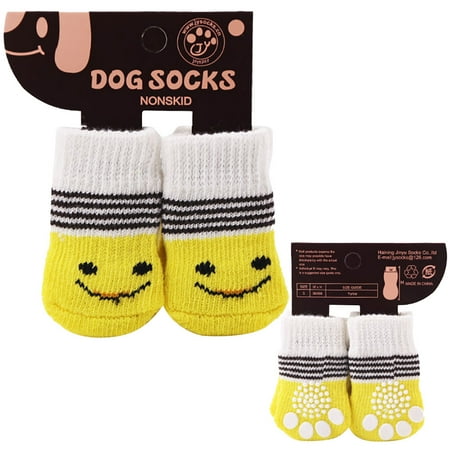 Yucurem 4pcs/set Cats Paw Protector Socks Anti-Slip for Pet Accessories (M White Yellow)
Yucurem 4pcs/set Cats Paw Protector Socks Anti-Slip for Pet Accessories (M White Yellow)