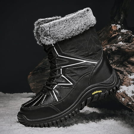Women s Waterproof Winter Thermal Insulated Snow Shoes Non-slip Hiking Boots Women s Footwear