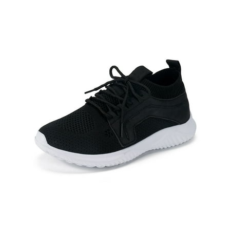 Tenmix Women Sneakers Sport Trainers Mesh Running Shoes Lace Up Walking Shoe Womens Non-Slip Athletic Flats Black 7.5
Tenmix Women Sneakers Sport Trainers Mesh Running Shoes Lace Up Walking Shoe Womens Non-Slip Athletic Flats Black 7.5