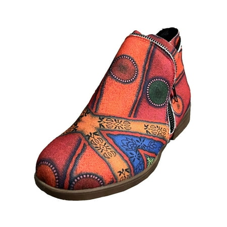 Boots for Women Large Size Thick Heel Zipper Short Boots Ladies Ethnic Style Zipper Women Boots
Boots for Women Large Size Thick Heel Zipper Short Boots Ladies Ethnic Style Zipper Women Boots