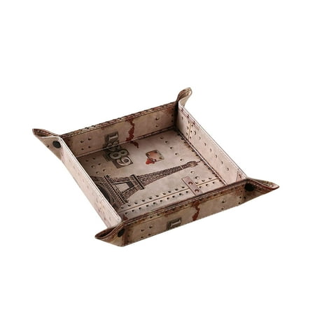 LnjYIGJ Organization and Storage American Square Leather Tray Desktop Finishing Tray Home Storage Tray
LnjYIGJ Organization and Storage American Square Leather Tray Desktop Finishing Tray Home Storage Tray