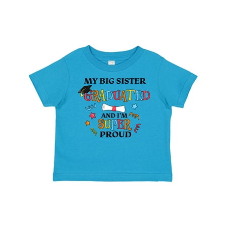 Inktastic My Big Sister Graduated and I m Super Proud Gift Toddler Boy or Toddler Girl T-Shirt
Inktastic My Big Sister Graduated and I m Super Proud Gift Toddler Boy or Toddler Girl T-Shirt