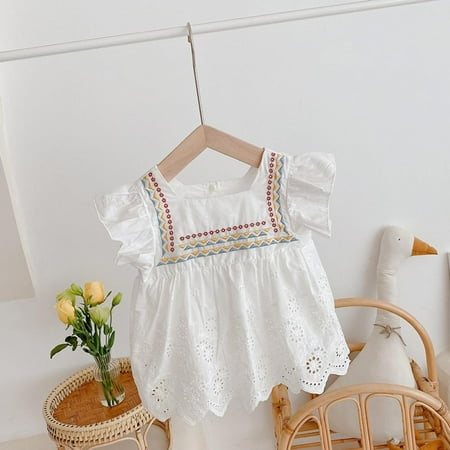 Toddler Baby Girl Dresses Thin Baby Girl Flying Sleeves One-Piece Princess Dress Fart Romper for 0-2 Years Old Baby
Toddler Baby Girl Dresses Thin Baby Girl Flying Sleeves One-Piece Princess Dress Fart Romper for 0-2 Years Old Baby